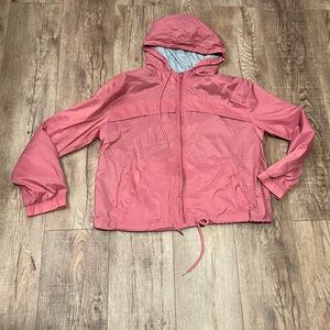 ATHLETIC COLLECTION by 26 International | dusty pink lined wind breaker/jacket